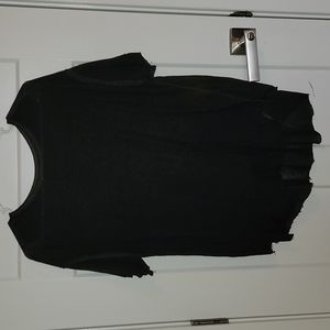 Free People Black T-Shirt